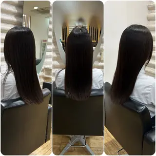 ロング カラー 『艶髪』で印象が激変 ！髪質改善専門KONのヘアスタイル