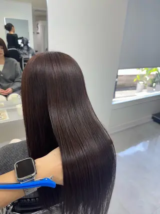 ロング カラー 韓国ヘア🇰🇷 /艶カラー/YUYAのヘアスタイル