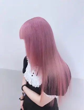 ロング カラー ヘアアレンジ メンズ SALOWIN所属・ハイトーン美容師 MASATOのヘアスタイル