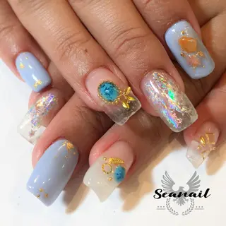 ネイル 小尾 栞のネイルデザイン