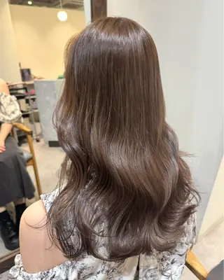 ロング カラー roka所属・ayaka♡ 柔らかカラーのヘアスタイル