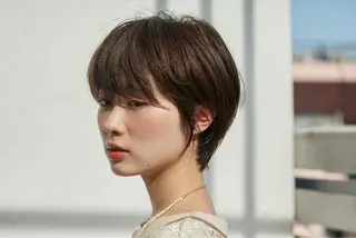 ショート カラー ショート ボブ✂︎ 髙梨  遥のヘアスタイル