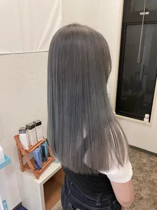 ロング カラー ピンクカラー🎀 米津 美佑のヘアスタイル