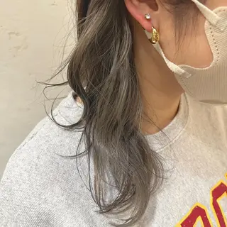 ミディアム カラー ヘアアレンジ 🇰🇷韓国ｽﾀｲﾙ ﾚｲﾔｰ/ayanaのヘアスタイル