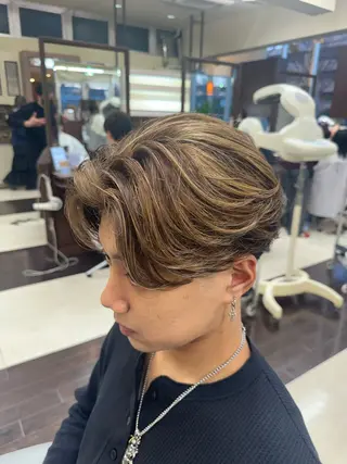 ショート カラー パーマ メンズ 毎月230人担当/ メンズヘア/清和武虎のヘアスタイル