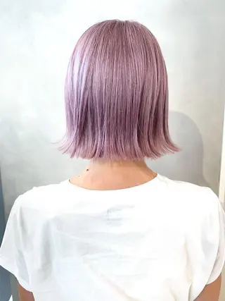 ショート カラー ハイトーン特化サロン 代表　中谷蓮のヘアスタイル