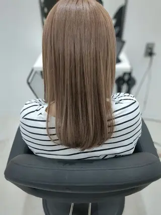 ロング カラー アグヘアーヴィズ 永山店所属・菅原 涼のヘアスタイル