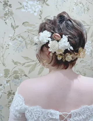 ショート ヘアアレンジ GRANLUSSO 〜グランルッソ駅前店所属・木口 嘉美のヘアスタイル