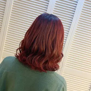 ミディアム カラー GO TODAY SHAiRE SALON 町田店所属・🫧大森 知夏🫧のヘアスタイル