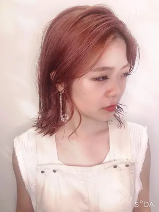 ミディアム 関 京磨のヘアスタイル