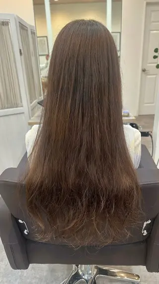 ロング Agu hair muta 大牟田所属・スタイリスト 大山佑将のヘアスタイル