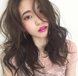 ロング カラー ヘアアレンジ hayaka todaのヘアスタイル