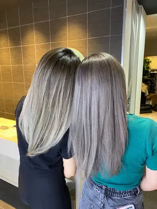 ミディアム Blue vibration所属・呉屋 愛音のヘアスタイル