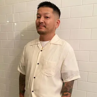 ショート カラー パーマ ヘアアレンジ メンズ キッズ ネイル マツエク・マツパ 中元 淳のヘアスタイル