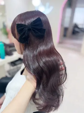 カラー ベージュ・ラベンダー カラー🎀りりのヘアスタイル