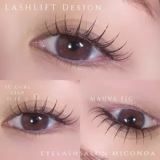 マツエク・マツパ MicoNoa所属・MicoNoa Asamiのマツエク・マツパデザイン