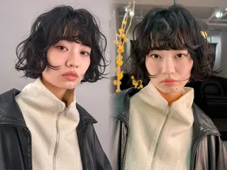 ショート パーマ パーマ＊ 顔まわり似合わせのヘアスタイル