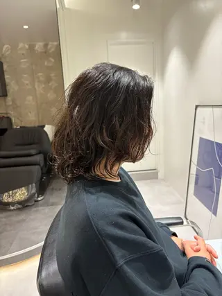 ロング メンズ たまプラーザ/駅近 clan/前田 朋輝のヘアスタイル