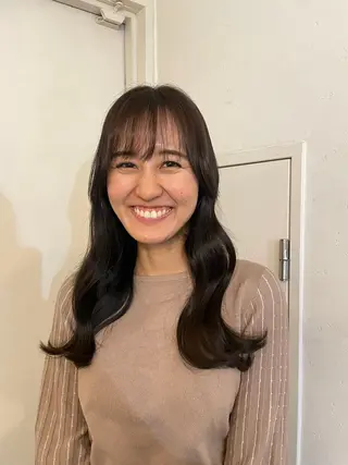 ロング カラー 大阪/梅田すぐ /パーマ落とし専門店のヘアスタイル