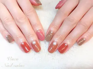 ネイル Viseo《6週間 長持ちパラジェル》のネイルデザイン