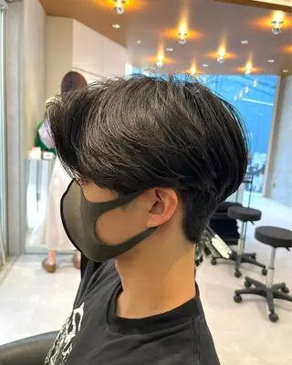 メンズ 似合わせカット/ ハイトーン/aoiのヘアスタイル