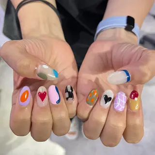 ネイル 小川 柚香のネイルデザイン