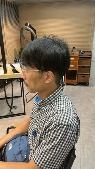 メンズ メンズカット パーマ飯野友喜のヘアスタイル