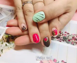 ネイル ユキカ （ネイリスト）のネイルデザイン