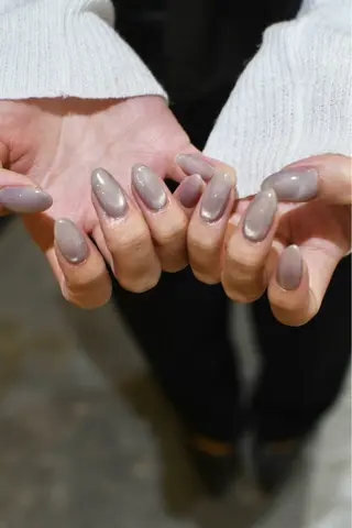 ネイル nuu 栄  /  シェアサロン所属・nuu栄 ユキ / 大人ニュアンスのネイルデザイン