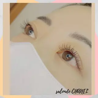 マツエク・マツパ アイブロウ salonde CHANELのマツエク・マツパデザイン