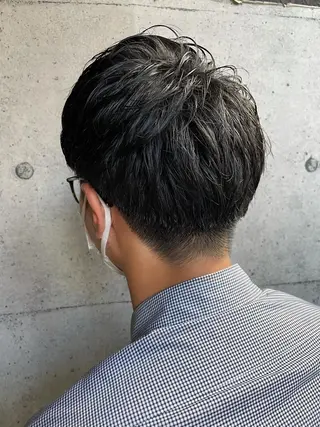 メンズ 🦋透明感 艶カラー Rie🦋のヘアスタイル