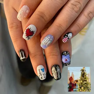 ネイル nano/きもかわ nail🐬🫧のネイルデザイン