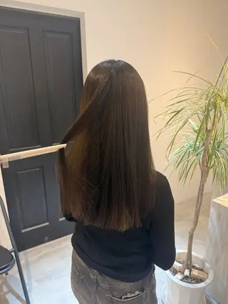 セミロング ALLYS 渋谷店所属・最高級の艶のある カラーmei🎨のヘアスタイル