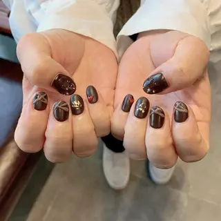 ネイル YUKIMO🍎名駅 /ニュアンスのネイルデザイン