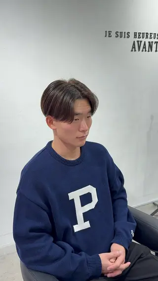 パーマ メンズ Je suis heureuse Tres所属・✨骨格矯正メンズ特化 美容師公平✨のヘアスタイル