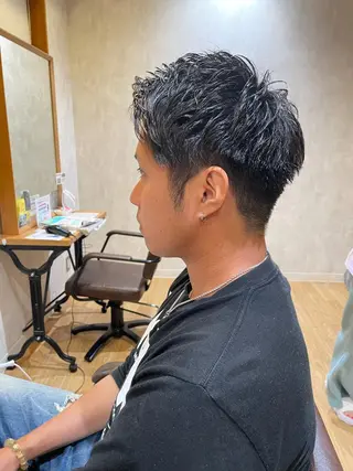メンズ 川上 海のヘアスタイル