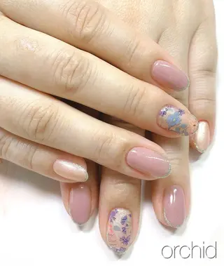 ネイル orchid ♡オーキッドのネイルデザイン