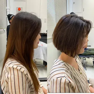 ショート カラー 似合わせ専門美容師 なかじまのヘアスタイル