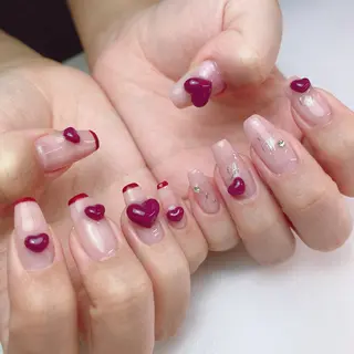 ロング 石原 夕華のネイルデザイン