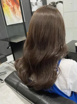 ロング HAIR BEAUTY Plaser所属・透明感カラー🕊️✨ Mayu🦮🩶のヘアスタイル