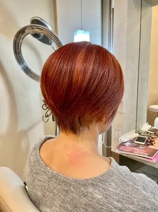 ショート 本多 美羽のヘアスタイル