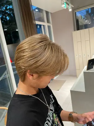 メンズ unami shibuya所属・ren ボブロブ/ミディアムのヘアスタイル