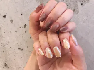 ショート カラー キッズ マツエク・マツパ illum hicariのネイルデザイン