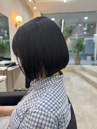 ミディアム 箕面/ボブ/ 髪質改善/加藤優眞のヘアスタイル
