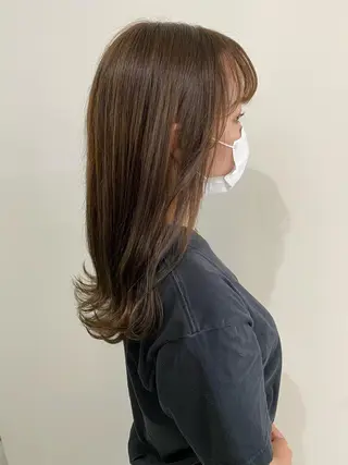 ロング 川野 彩海のヘアスタイル