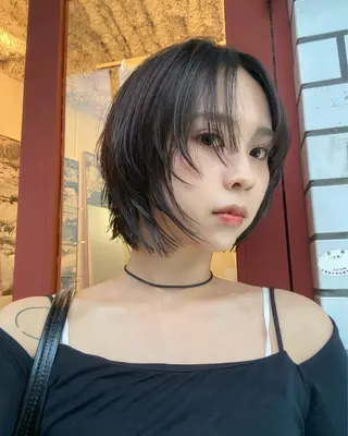 ショート レイヤー/パーマ /ウルフ/nabeのヘアスタイル