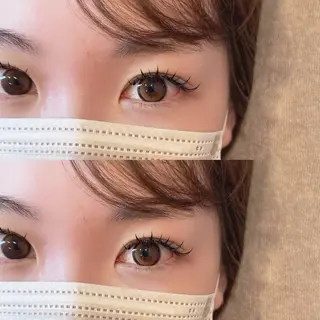 マツエク・マツパ LingK 水本ひなたのマツエク・マツパデザイン