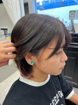 ショート カラー ヘアアレンジ Crescere所属・小島 凜のヘアスタイル