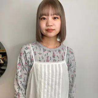 ミディアム カラー land所属・透明感カラー/レイヤ ー🌙Honokaのヘアスタイル