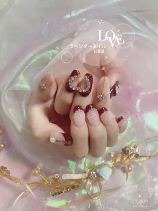 ネイル ラベンダー💖日暮里 ルル💖ネイルのネイルデザイン